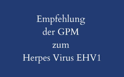 Herpes Virus – Empfehlungen der GPM